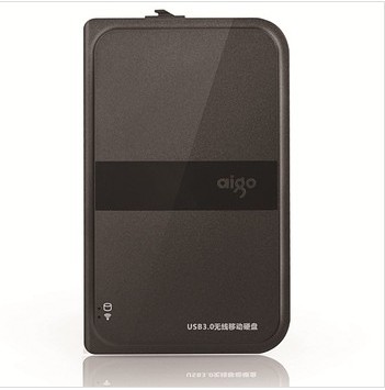 爱国者（aigo） HD816 500GB 无线移动硬盘 USB3.0 黑色